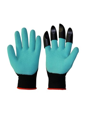 Перчатки BOXER садовые с латексным покрытием, с когтями, BXR210C