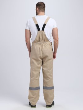 Костюм Лигор-2 СОП (тк.Смесовая,210) п/к, бежевый/т.серый