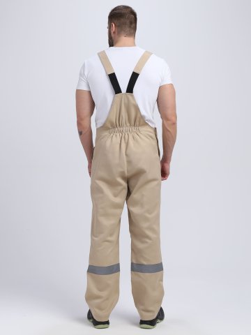 Костюм Лигор-2 СОП (тк.Смесовая,210) п/к, бежевый/т.серый