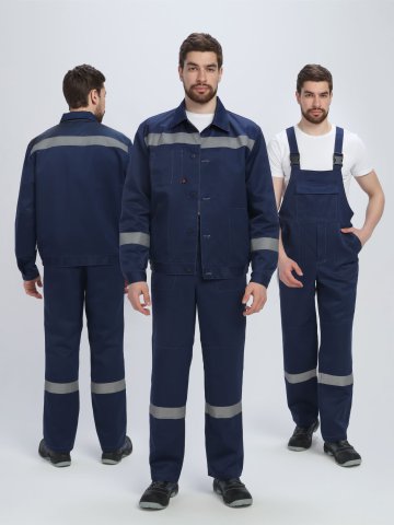 Костюм Лигор-2 СОП (тк.Смесовая,210) п/к, т.синий