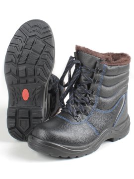 Ботинки высокие (нат.шерсть) КП ПУ/Нитрил ЭлитСпецОбувь (арт.028РНМ-1)