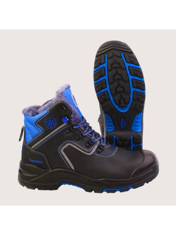 Ботинки высокие (нат.мех) Трекбот КП ПУ/Нитрил Скорпион (арт.1801.1ПК)