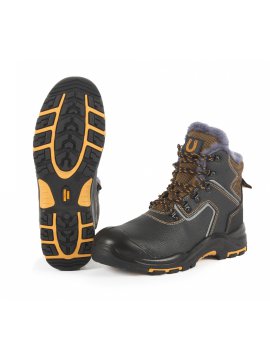 Ботинки высокие (нат.мех) PERFECT PROTECTION КП МС ПУ/Нитрил (арт. PRB4N-CKW)