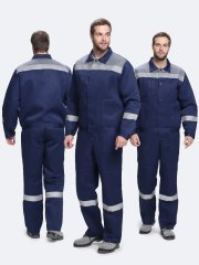 Костюм Лигор-2 СОП К. (тк.Смесовая,210) п/к, т.синий/серый