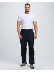 Брюки Милан CH (тк.Смесовая,260), т.синий/черный