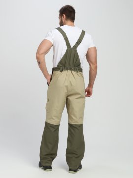 Полукомбинезон Челси CH (тк.Канвас,270), хаки/бежевый