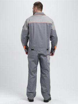 Костюм Союз-Профессионал-2 CH МВО (тк.Смесовая,240) п/к, серый/св.серый/оранжевый