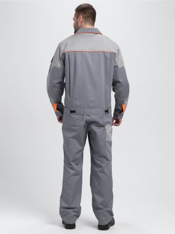 Костюм Союз-Профессионал-2 CH МВО (тк.Смесовая,240) п/к, серый/св.серый/оранжевый