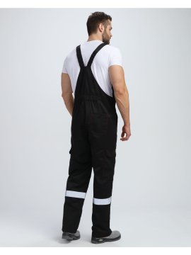 Костюм Нейч-2 СОП с капюшоном К. (тк.Смесовая,210) п/к, черный/красный