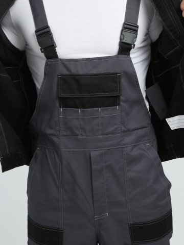 Костюм Виват-2 Премиум CH МВО (тк.Смесовая,240) п/к, т.серый/черный/св.серый