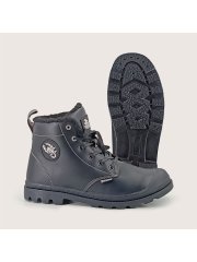 Ботинки утепленные Резина Скорпион Комфорт высокие (арт. 1650.1), чёрный