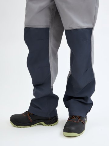 Брюки Лидер IMP (тк.Смесовая,240), т.серый/св.серый