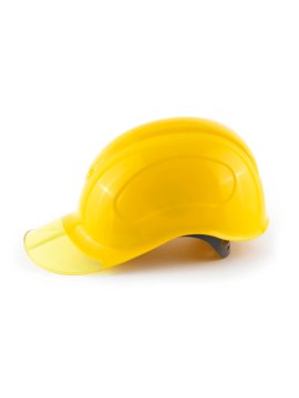 Каскетка защитная Абсолют® Визор электроизоляционная желтая