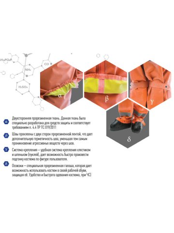 Костюм защитный МК КОМБАТ СПЕЦ ТИП М