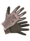 Перчатки BLACK GRIP трикотажные нейлоновые с латексным текстурированным покрытием ULTIMA, ULT650