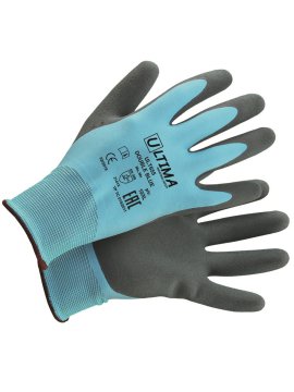 Перчатки DOUBLE BLUE с двойным латексным покрытием ULTIMA, ULT655