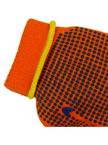 Перчатки BOXER из смесовой пряжи, утепленные акриловым флисом и с ПВХ точкой, BXR1934W