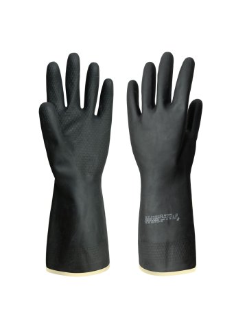 Перчатки технические кислотощелочестойкие АЗРИХИМ К50Щ50 тип 1 (КЩС)